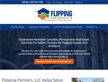 Tablet Screenshot of flippingpartners.com